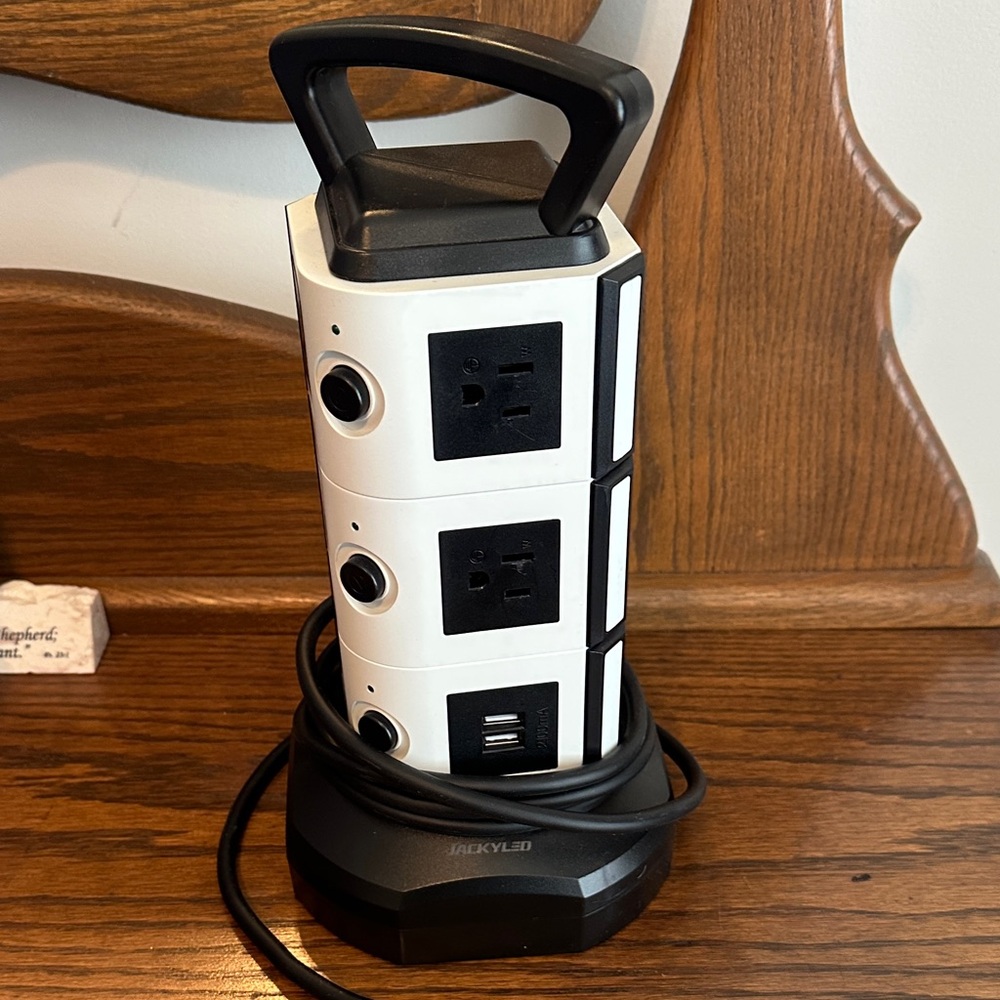 Jackyled Black and White Power Tower